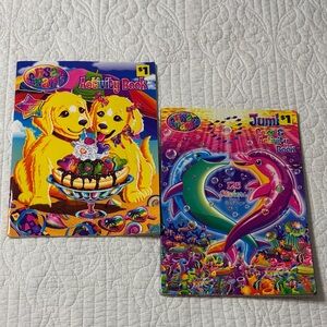 Lisa Frank Colorful Kids Color & Activity Books with Stickers 2013 & 2014